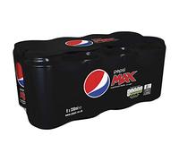 Pepsi Max Cans, 8 x 330ml