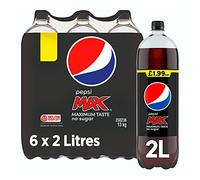 Pepsi Max Bottles 2L (Pack of 6)