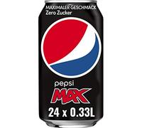 Pepsi Max Cans 330 ml (330 ml x 24 x 1 pack size)