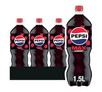 Pepsi Max Cherry, 1.5L Bottle (Pack of 12)