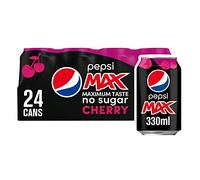Pepsi Max Cherry Cans 330ml (24 Pack)