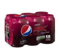 Pepsi Max Cherry 330 ml (Pack of 24 x 330 ml)
