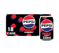 Pepsi Max Cherry, 330ml (Pack of 18)
