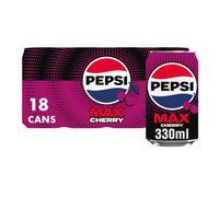 Pepsi Max Cherry, 330ml (Pack of 18)