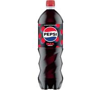 Pepsi Max Cherry No Sugar Cola Bottle 1.25L (Pack of 9)
