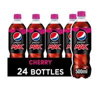 Pepsi Max Cherry No Sugar Cola Bottle 2L (Pack of 6)