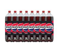 Pepsi Max Cherry Soft Drink 2 Litres (pack of 8)