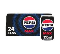 Pepsi Max Cola | 330ml Can | 24 Pack