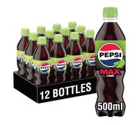 Pepsi Max Lime, 500ml (Pack of 12)