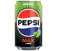 Pepsi Max Lime No Sugar Cola Cans 24 x 330ml