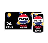 Pepsi Max Mango, 330ml (Pack of 24)