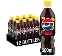 Pepsi Max Mango, 500ml (Pack of 12)