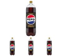 Pepsi Max No Caffeine No Sugar Cola Bottle 2L (Pack of 4)