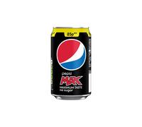 Pepsi Max No Sugar 330ml (Case of 24, 24 x 330ml)