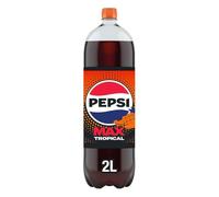 Pepsi Max Tropical, 2L Bottle (Pack of 6)
