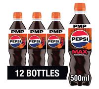Pepsi Max Tropical Bottle 500ml (Pack of 6)
