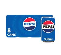 Pepsi Regular Cans 8 x 330ml
