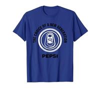 Pepsi The Choice of A New Generation T-Shirt, Men, Royal Blue, Medium