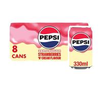 Pepsi Treats Strawberries Cream 8 x 330ml