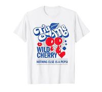 Pepsi Wild Cherry Try Me Retro T-Shirt, Men, White, 5X-Large