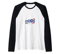 Pepsi World Retro Logo “Catch The Pepsi Spirit” Graphic Raglan Baseball Tee
