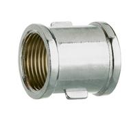 Pepte 1/2 Inch Pipe Coupling Female Thread Connection Screwed Fittings Muff