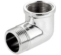 PEPTE 1/2Inch Bsp Thread Male X Female Pipe Connection Elbow Screwed Fittings