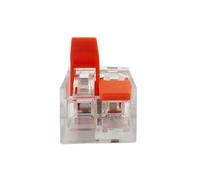 Pepte 10 X 2-Way C-Lever Wire Connector 32A 24-12 Awg Cable Reusable