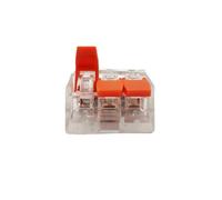 Pepte 10 X 3-Way C-Lever Wire Connector 32A 24-12 Awg Cable Reusable