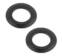 Pepte 2Pcs Kitchen Sink Strainer Basket Flat Washer Pop Up Plug Rubber Seal For 78-80mm Baskets