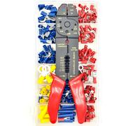 Pepte 300 Piece Crimp Terminal Kit With Crimping Stripping Tool