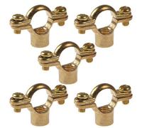 Pepte 5 X 28mm Single Munsen Rings Clips Brass Pipe Brackets M10 Thread