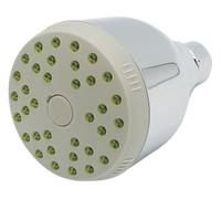 PEPTE Air Inject Water Saving Head Shower 1/2" Bsp Swivel Ending 9L/min Flow Reductor