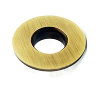PEPTE Antique Brass Basin Sink Overflow Cover Insert Hole Trim