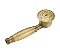 Pepte Antique Brass Stylized Bath Shower Head Bathroom Decorative Replacement