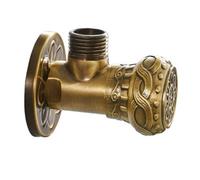 PEPTE Antique Retro Wall Shut Off Angled Isolation Valve 1/2