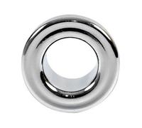 PEPTE Chrome Collar Bathroom Sink Basin Overflow Cover For 19mm Hole