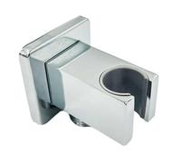 Pepte Chrome Shower Wall Outlet Elbow With 1/2 Hose Connector And Holder