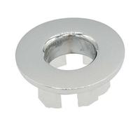 PEPTE Chromed Brass Made Basin Sink Overflow Cover Insert Hole Trim
