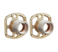 PEPTE Easy Fix Brackets Kit For Bar Shower Valves Taps Wall Mount Fixing