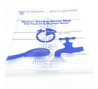 Pepte Flow Rate Bag Tap Shower Head Simple 10S Saving Water Measuring Tool 0-24 L/min