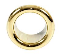 PEPTE Gold Collar Bathroom Sink Basin Overflow Cover For 23mm Hole