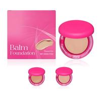 Peptide Bounce Balm Foundation, Hydrating Age Defying Makeup for Mature Skin, Natural, Medium Coverage Peptide Bounce Foundationfor All Skin Types (Natural Colour)