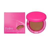 Peptide Bounce Balm Foundation，Hydrating, Makeup for Mature Skin，Blur Fine Lines, Smooths Texture，Buildable Medium Coverage and Line Blurring (Cocoa color, One Size)