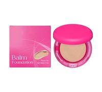 Peptide Bounce Balm Foundation，Hydrating, Makeup for Mature Skin，Blur Fine Lines, Smooths Texture，Buildable Medium Coverage and Line Blurring (Natural color, One Size)