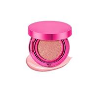 Peptide Bounce Balm Foundation, Long-lasting Lightweight Hydrating Concealer Cushion, Hydrating Moisturizing Lasting Makeup Balm, Smooth Texture and For All Skin Types (Rose)