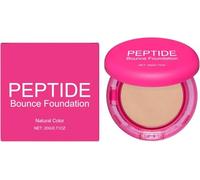 Peptide Bounce Balm Foundation, Peptide Bounce Foundation - Hydrating, Age-Defying Makeup for Mature Skin, Natural, Medium Buildable Coverage, Blur Fine Lines, Smooths Texture (#02, 1pcs)