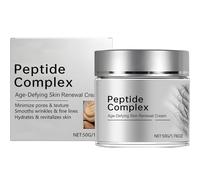Peptide Complex Firming Skin Cream, Anti-Aging Polypeptide Body Moisturiser Reduces Wrinkles, Tightens Skin, Collagen Boost Improves Elasticity Brightens Dull Skin, Day Night Cream (1Pcs)