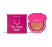 Peptide Elastic Foundation Cream - 12-hour long-lasting flawless finish, lightweight and gentle, suitable for all skin types | Moisturizing concealer for dry/combination skin