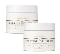 Peptide Eye Cream, Anti-Aging Eye Cream for Dark Circles & Under Eye Bags, Instant Eye Firming Cream Tightening Lifting Sagging Skin, Plumping Hydrating Formula for Daily Use，2
